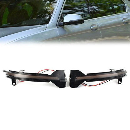 Side Mirror Sequential Blink Turn Signal Lights for BMW 5 6 7 Series (2011-2020)