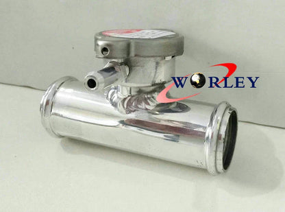38mm Alloy Inline Radiator Pipe Filler Neck & 1.1 BAR Cap for Car