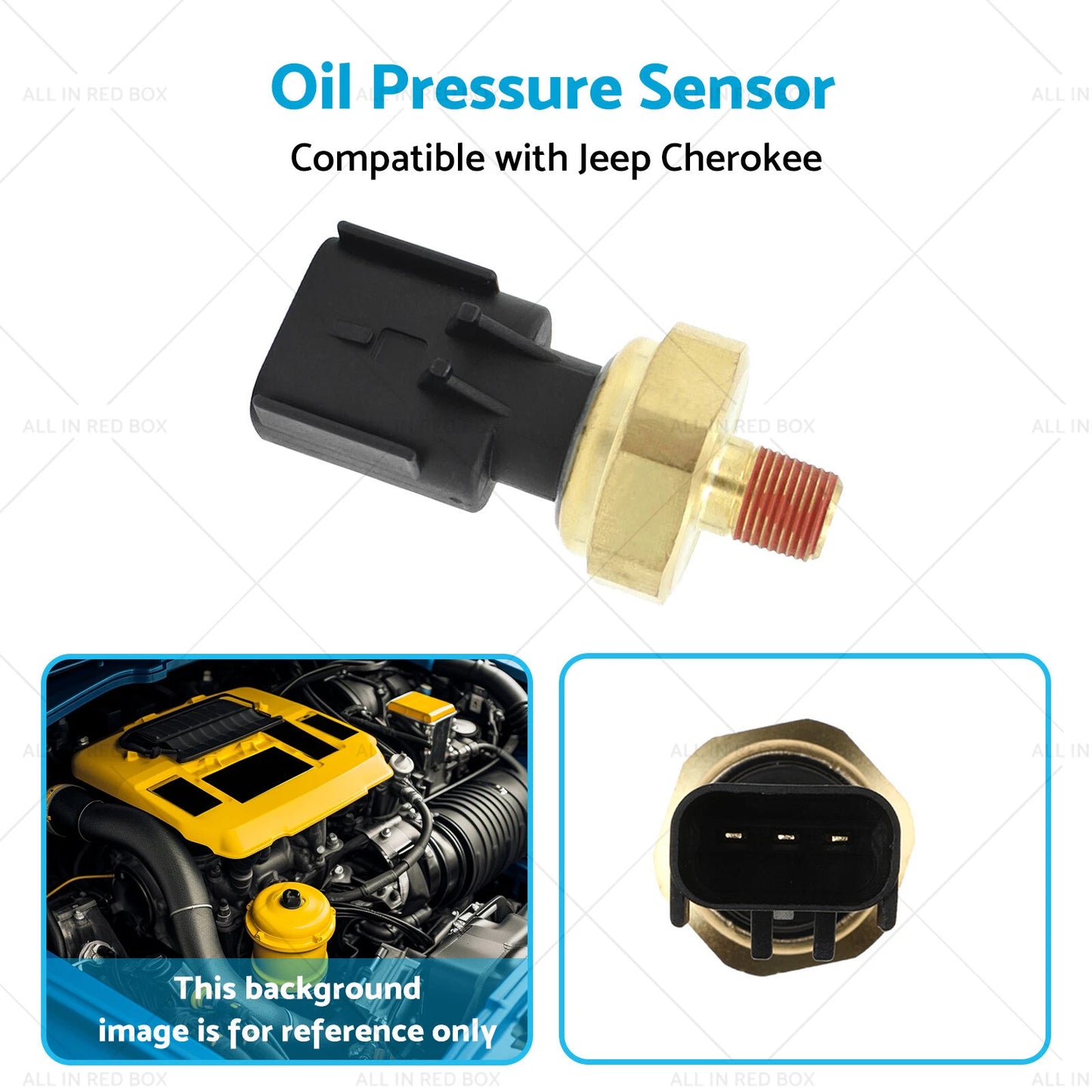 Oil Pressure Sensor for Jeep Cherokee, Dodge Ram, Chrysler 300 (2005-2016)