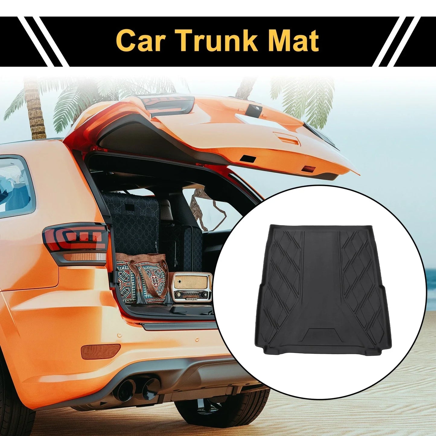 Cargo Liner Rear Trunk Mat for Porsche Panamera 5 Seats (2017-2023)
