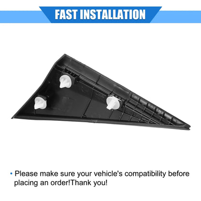 2 x Left Right Mirror Corner Triangle Fender Covers for Hyundai Elantra (14-16)