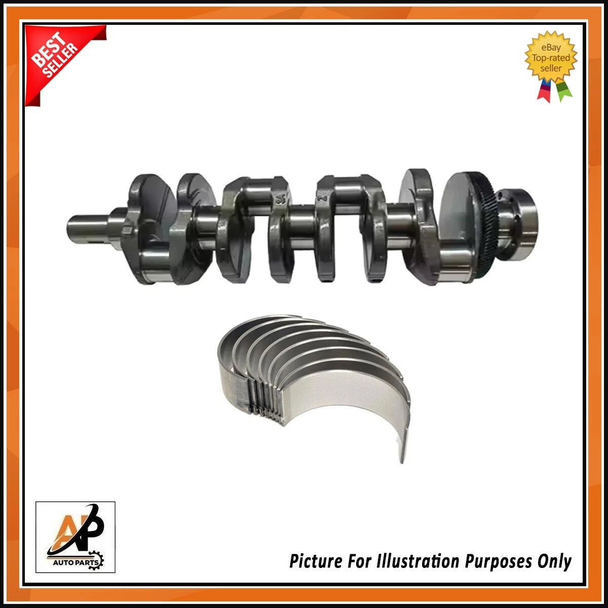 Crankshaft and Conrod Bearings Set Replacement for Kia Sorento (2007–2018)