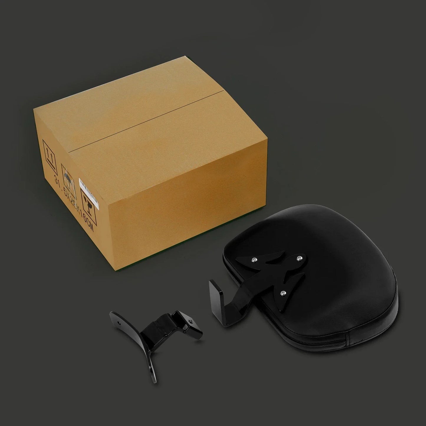 Front Backrest Pad for Harley Road King Street Glide (2009-2023)
