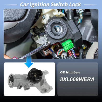 Ignition Lock Cylinder W/ 2 Keys for Dodge Ram Promaster 1500 (2014-2023)