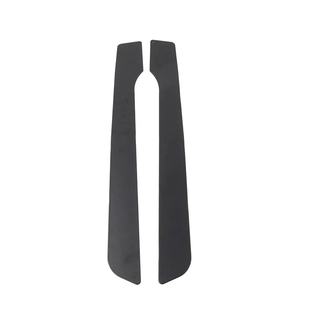 Black Saddlebags Skid Plates for Harley Electra Glide, Street Glide, Road King (14-23)