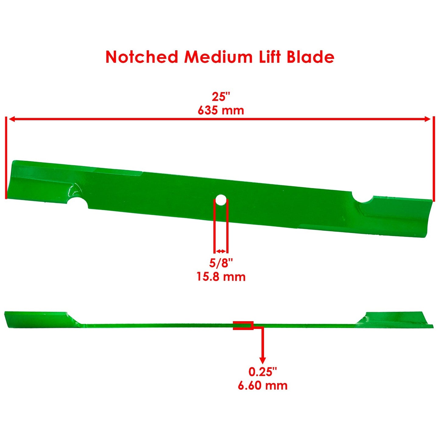 Deck Blades Replacement Kit for Bobcat Dixon Husqvarna (2004–2018)