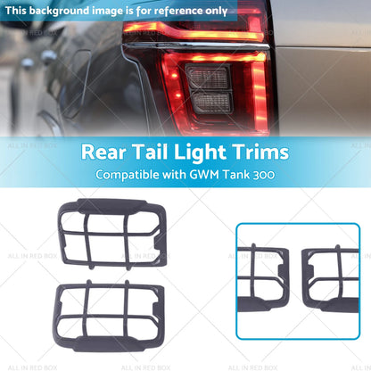 Tail Light Guard Cover Trim for GWM Tank 300 (2023-2025)