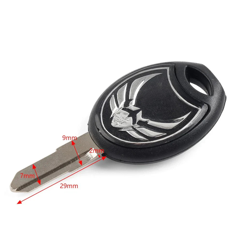 Uncut Blade Blank Key for Honda NRX 1800 Valkyrie Rune Motorcycle
