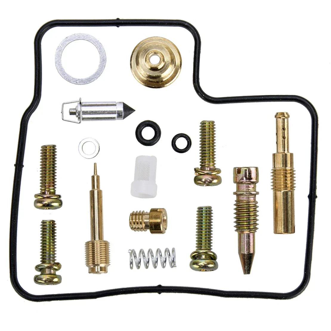 4 x Carburetor Repair Kit for Honda NT650 Hawk GT650 (1988-1991)