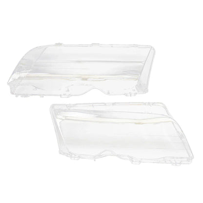 Headlight Lens Shell Cover for BMW 3 Series E46 Sedan (1998-2001) Clear