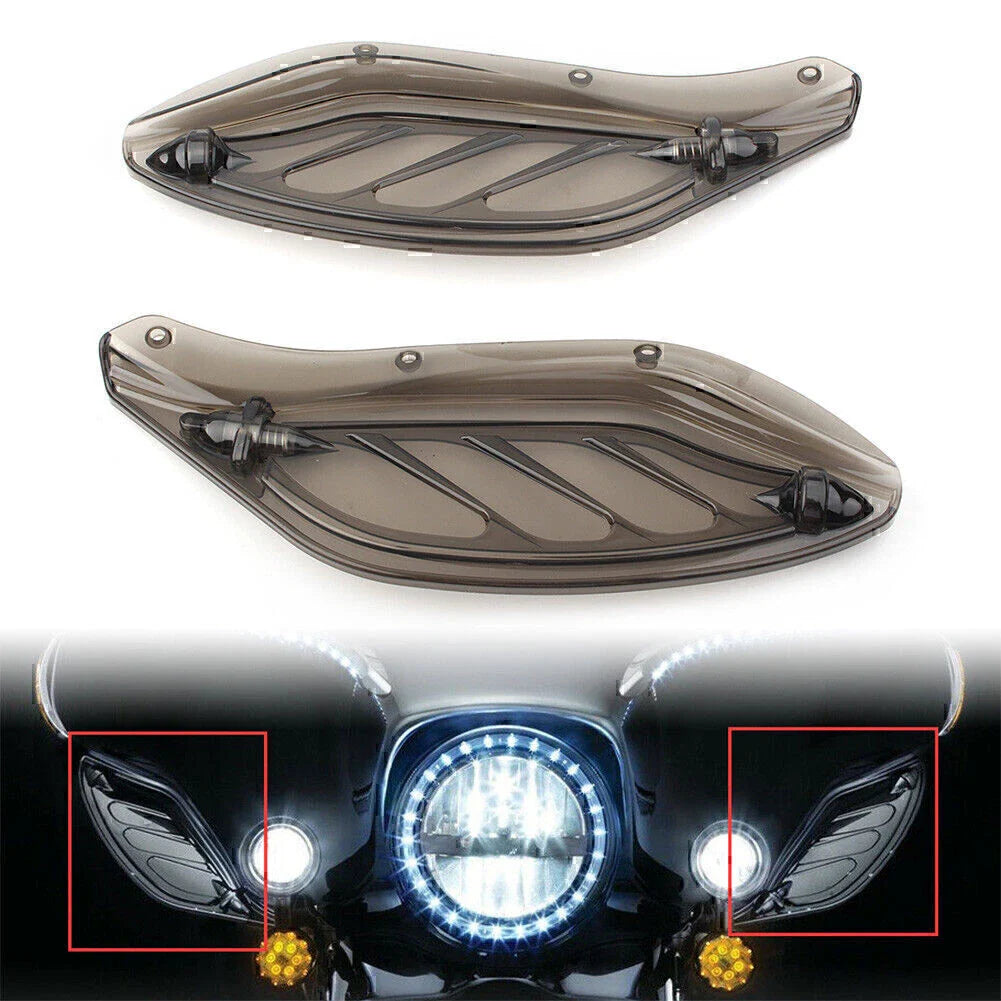 Windshield Air Deflector for Harley Touring FLHR FLHT CVO (1996-2013) Tan