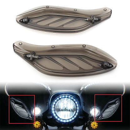 Windshield Air Deflector for Harley Touring FLHR FLHT CVO (1996-2013) Tan