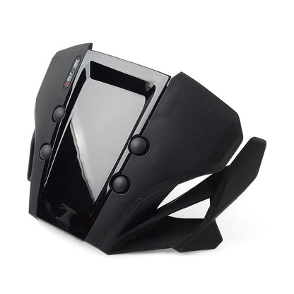 Black Motorcycle Front Windshield Visor for Honda CB650R (2019-2023)