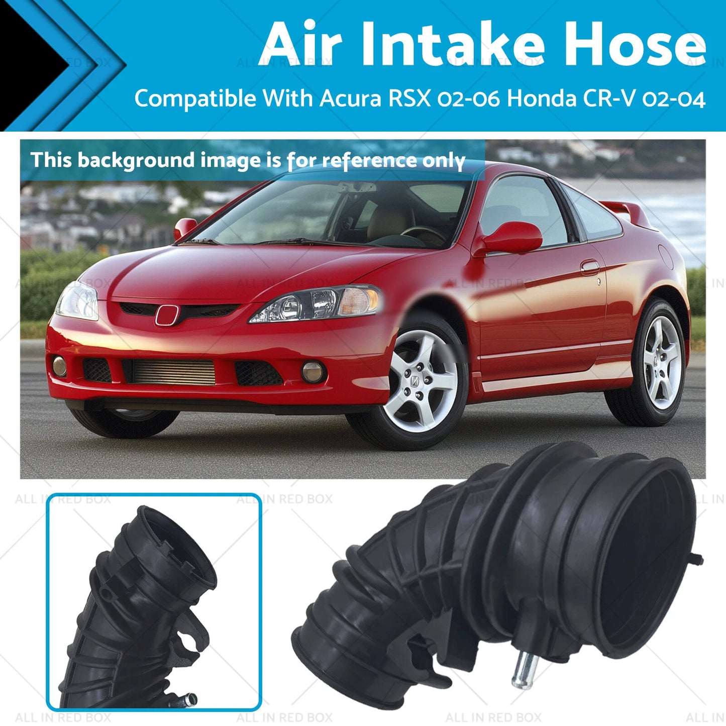 Air Intake Hose Pipe for Acura RSX, Honda CR-V (2002-2006, 2002-2004)