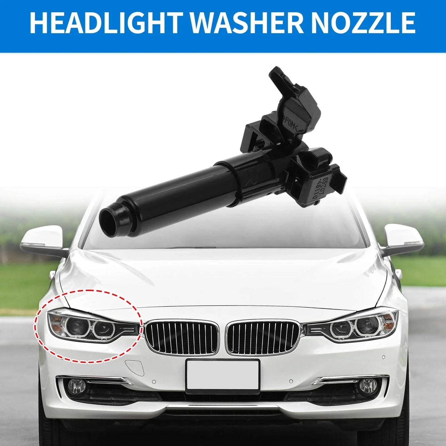 Headlight Washer Nozzle for Lexus RX350 2016-2018 (2 x Nozzles)