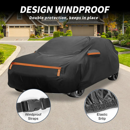 Waterproof Aluminum Film Cotton Car Cover for Honda Vezel (2014-2023)