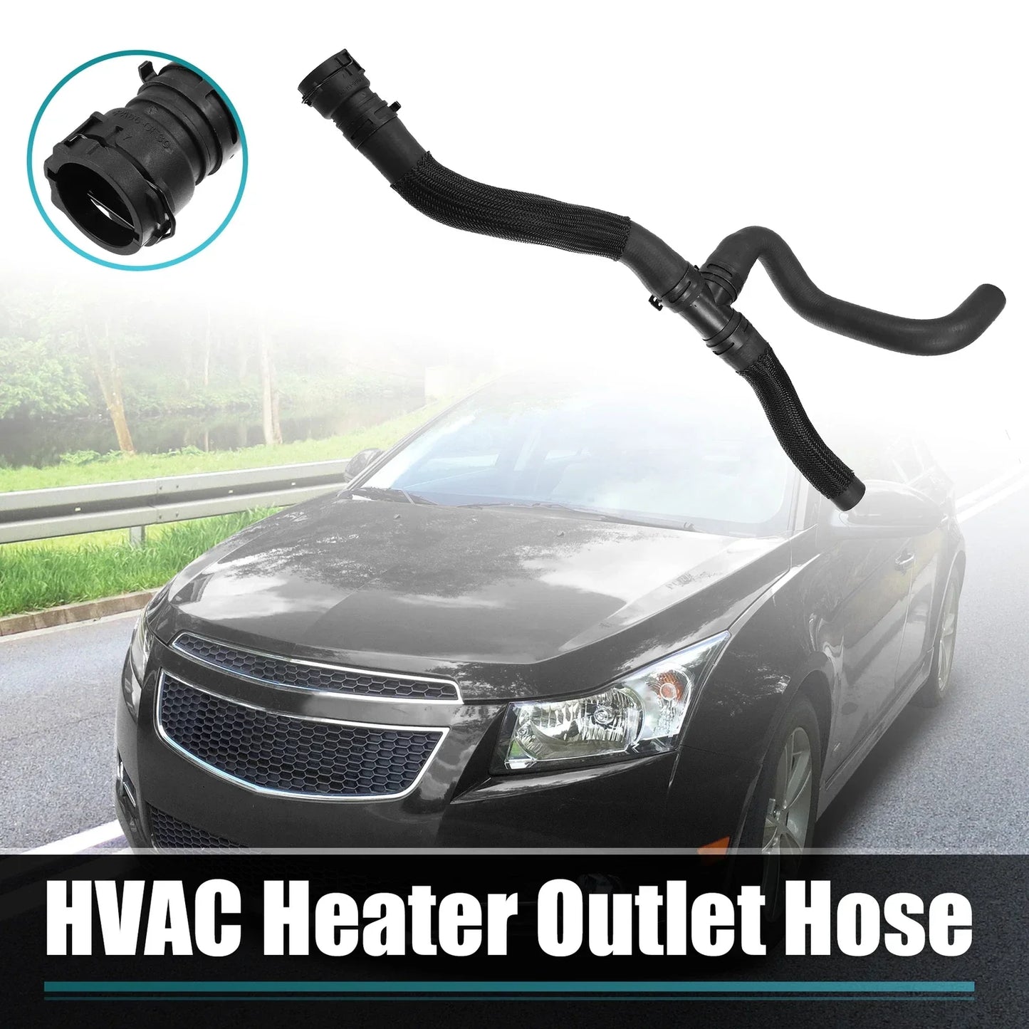 HVAC Outlet Heater Hose for Chevrolet Cruze 2011-2015 (2011-2015)