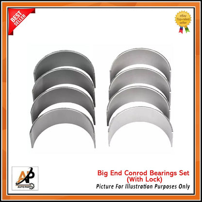 Big End Bearings Set STD Replacement for Citroen Ford Peugeot 2.0 (2000–2010)