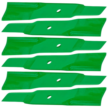 Caltric Low-Lift Blade 44 Inch Deck for Toro Lawn-Boy 15.5 x 0.625 Hole (19xx–19xx)