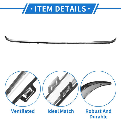 Rear Lower Center Bumper Grille Trim for Mercedes-Benz GLC300 4Matic (2016-2023)