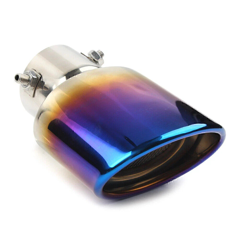 Stainless Steel Rear Exhaust Pipe Tail Muffler Tip for Car Accessories