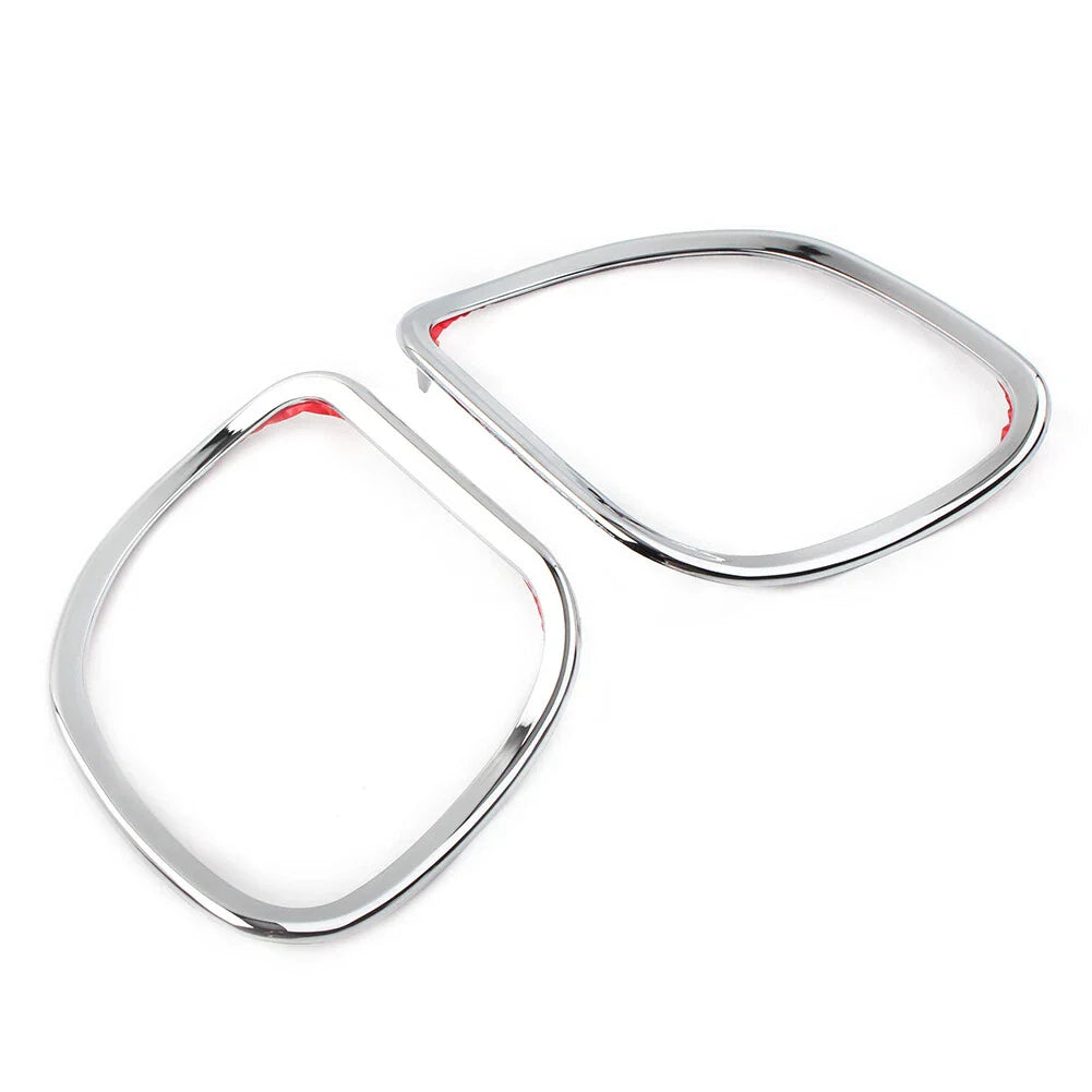 Chrome Front Speaker Trim for Harley Road Glide Custom FLTRX FLTR (15-18)