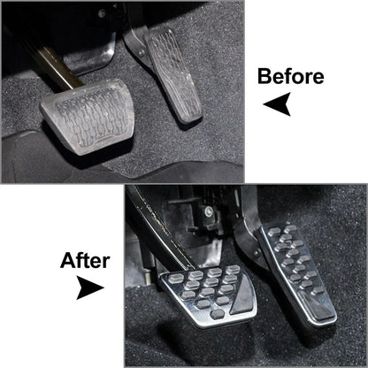 Stainless Steel Gas Brake Pedals Cover for Jeep Wrangler JL (2018-2022)