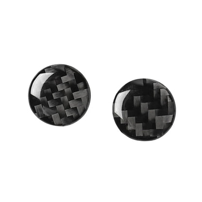 Carbon Fiber AC Switch Button Cover Trim for Audi A6 A7 (2012-2018)