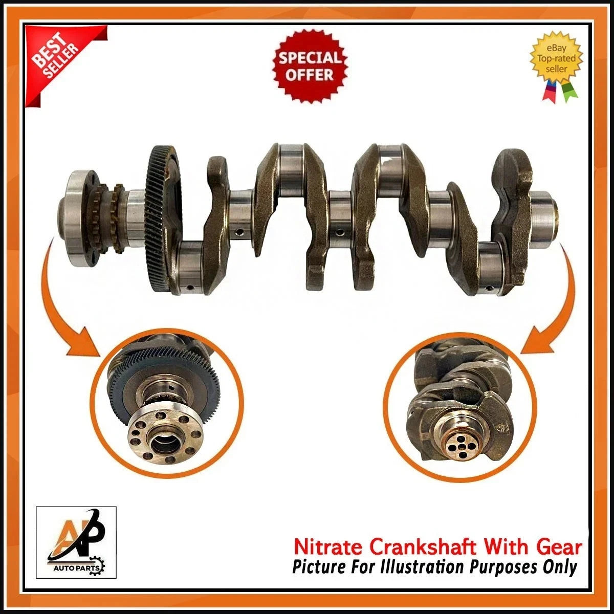 Crankshaft Main and Big End Bearings Replacement for BMW 218d 220d (2014–2019)