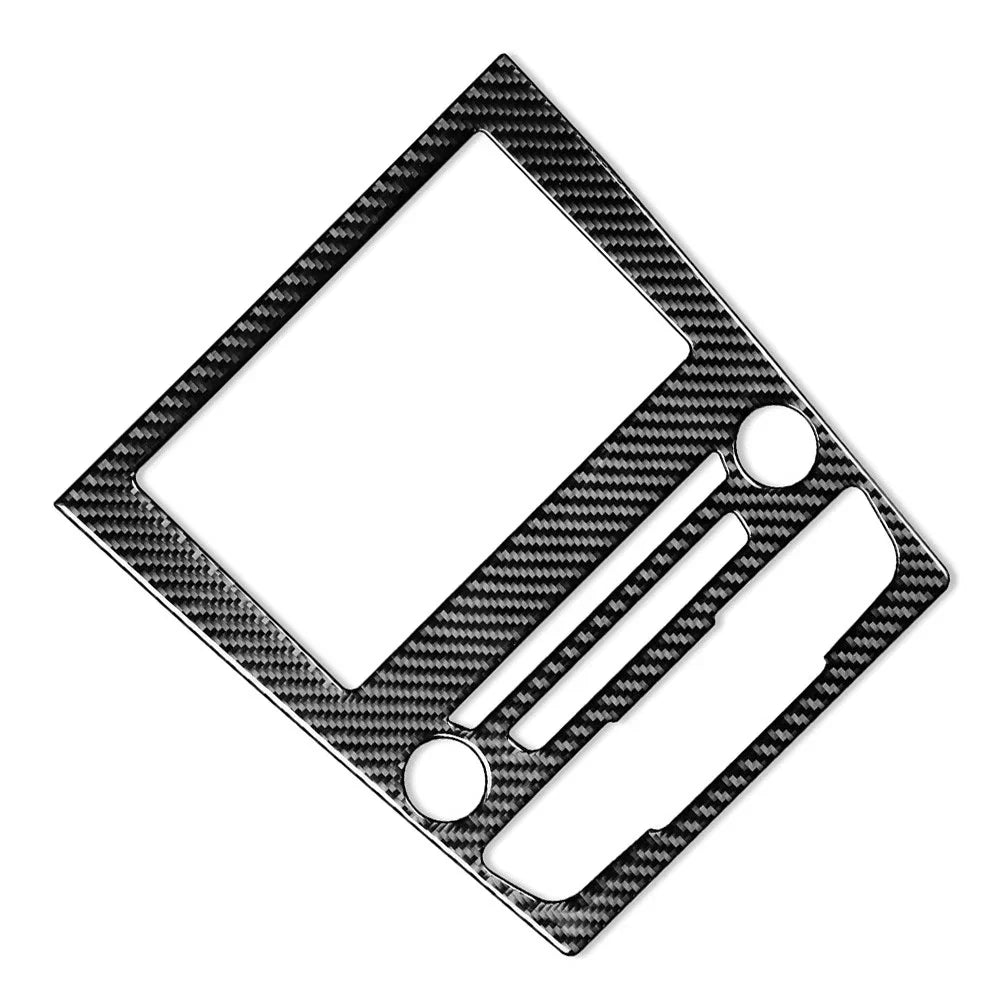 GPS Navigation Panel Cover Trim for Ford Mondeo (2013-2019) Carbon Fiber
