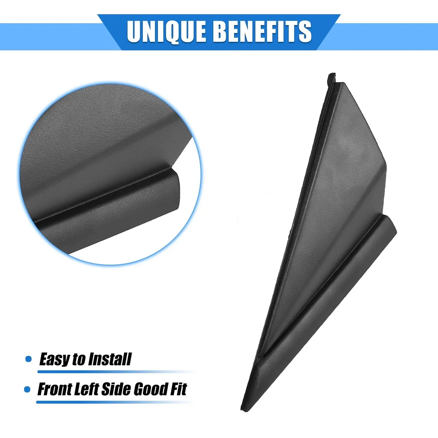 Left Mirror Corner Triangle Fender Cover for Hyundai Elantra (2014-2016)
