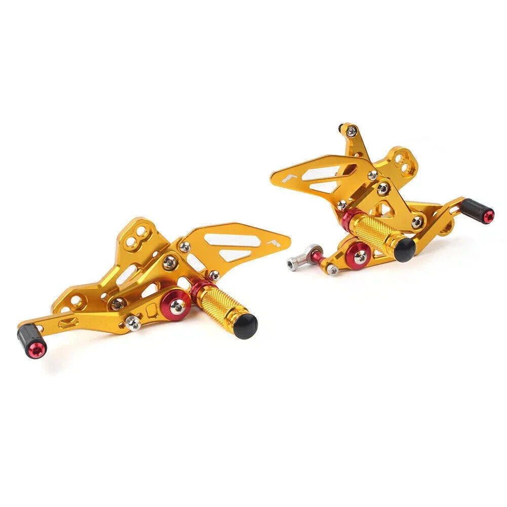 Rear Sets Foot Pegs for Honda CBR650R 2019-2022, CB650F 2014-2018 Gold