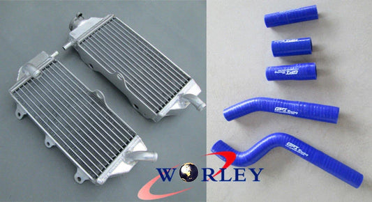 Aluminum Alloy Radiator & Silicone Hose for Yamaha YZF250 YZ250F (2010-2011)