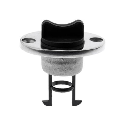 Chrome Boat Bungs with Plastic Coarse Thread Transom Bung