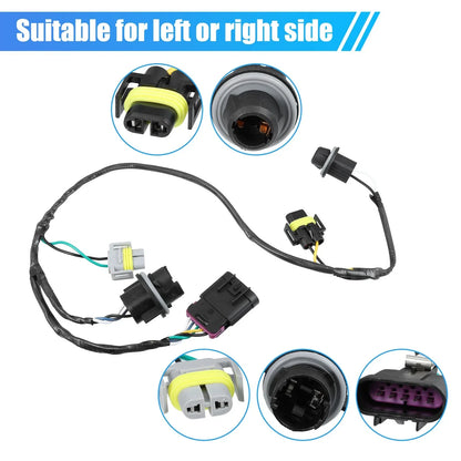 Front Headlight Wiring Harness Socket for Chevrolet Malibu (2008-2012)