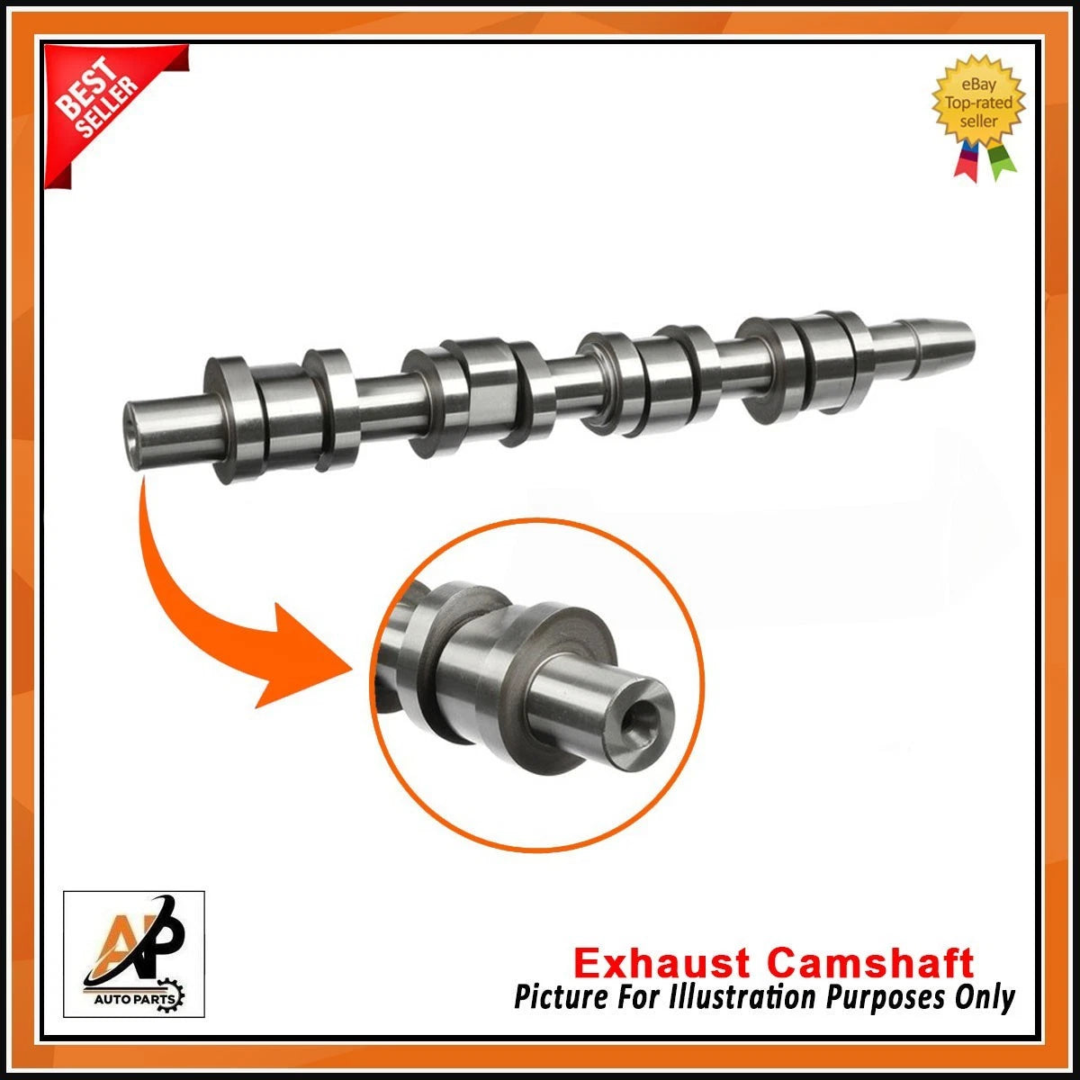 Exhaust Camshaft Replacement for Audi A3 A4 A6 VW Golf Passat 2.0 TDI (2008–2018)