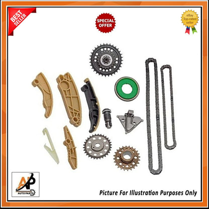 Engine Piston and Liner Kit with Gaskets and Chain for Land Rover Jaguar (2010–2020)