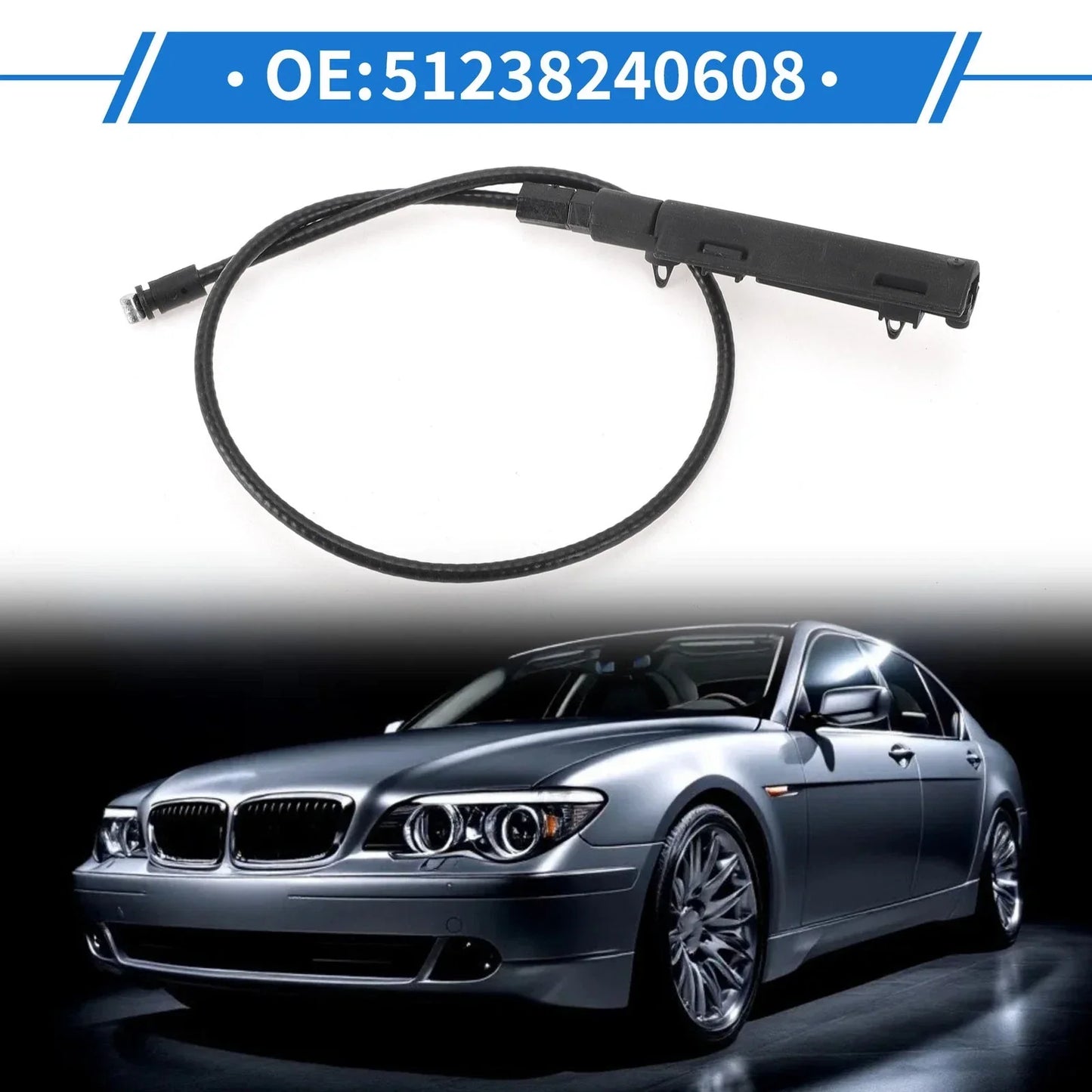 Hood Release Cable for BMW 745Li 745i (2002-2005)