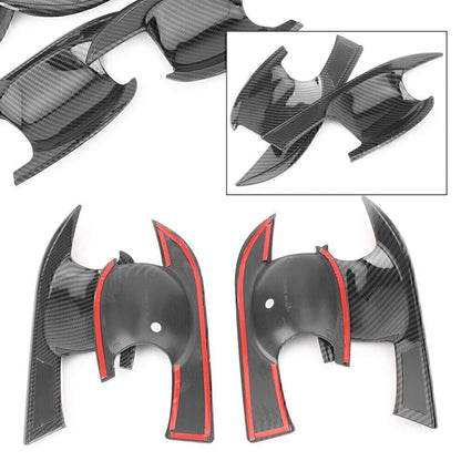 Carbon Fiber Door Handle Bowl Cover Trim for Mitsubishi Eclipse Cross (2018)