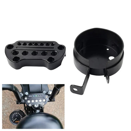 Speedometer Bracket Relocation Clamp for Harley Sportster XL 883 (2004-2023)