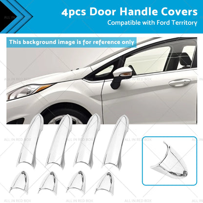 4 x Chrome Handle Covers for Ford Territory (2004-2018)