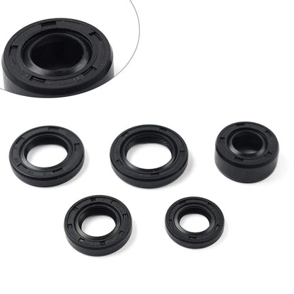5Pcs Engine Oil Seal Kit for Honda TRX70 TRX90 ATC70 C70 CL70 CRF50 Z50