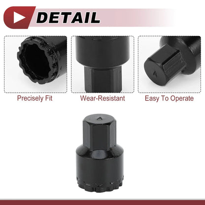Wheel Lock Lug Nut Anti-theft Key Socket for Mercedes Benz GLE450 GLS350