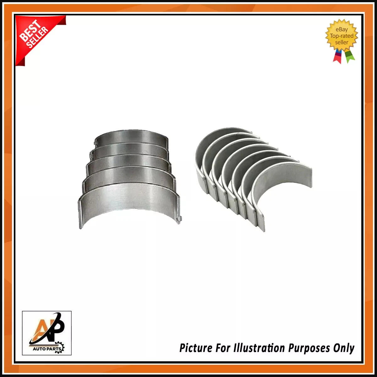 Crankshaft Main and Big End Bearings Set STD for Mercedes-Benz OM642 (2008–2017)