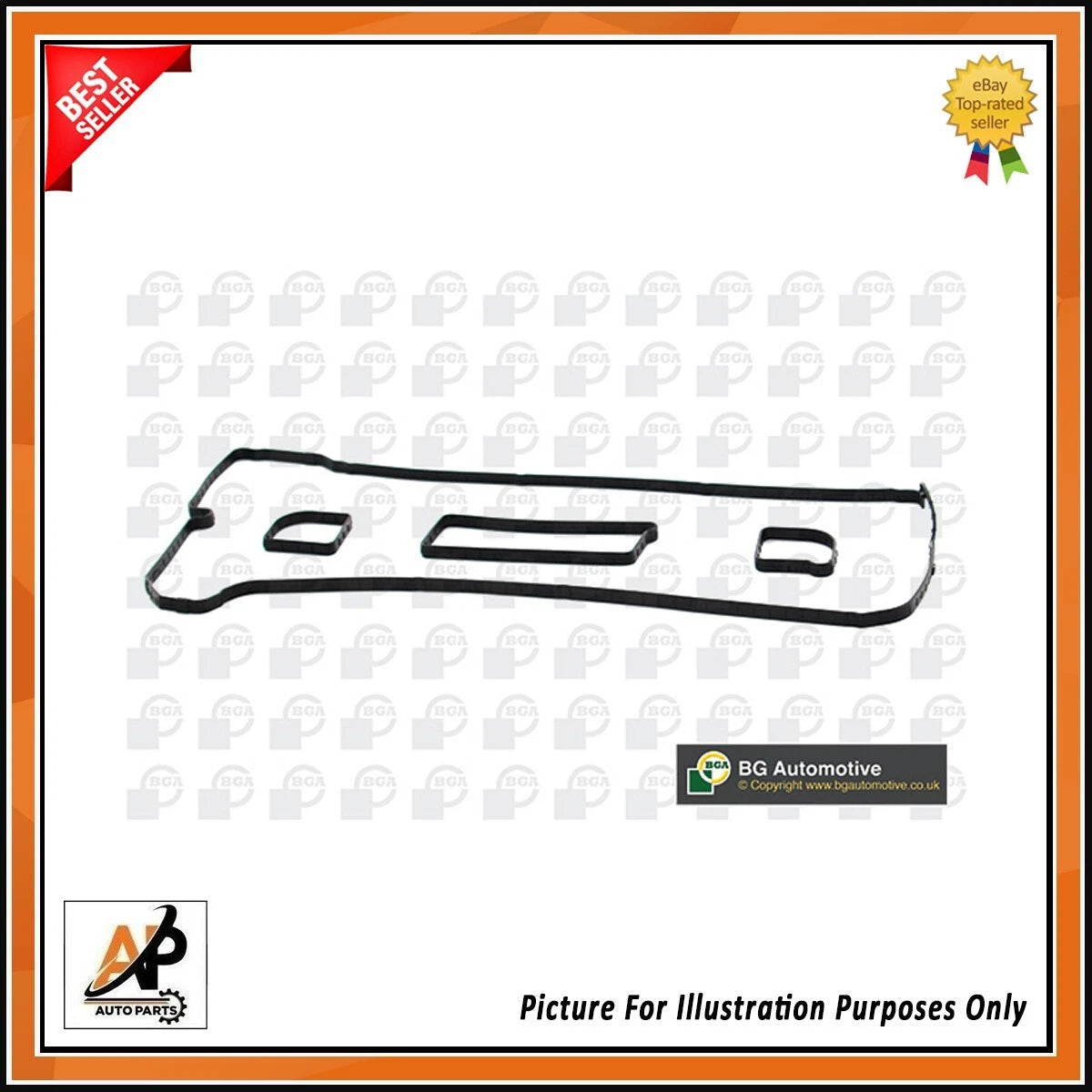 Cylinder Head Cover Gasket Set Replacement for Volvo V40 S40 2.0T (1997–2004)