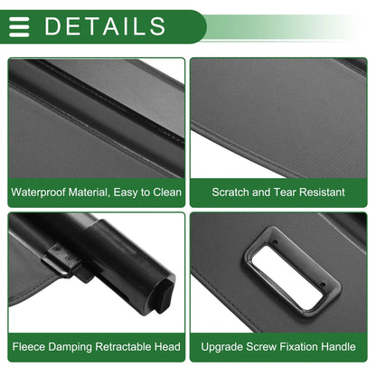 Retractable Cargo Cover for Mercedes-Benz R-Class S251 (2007-2019) Black
