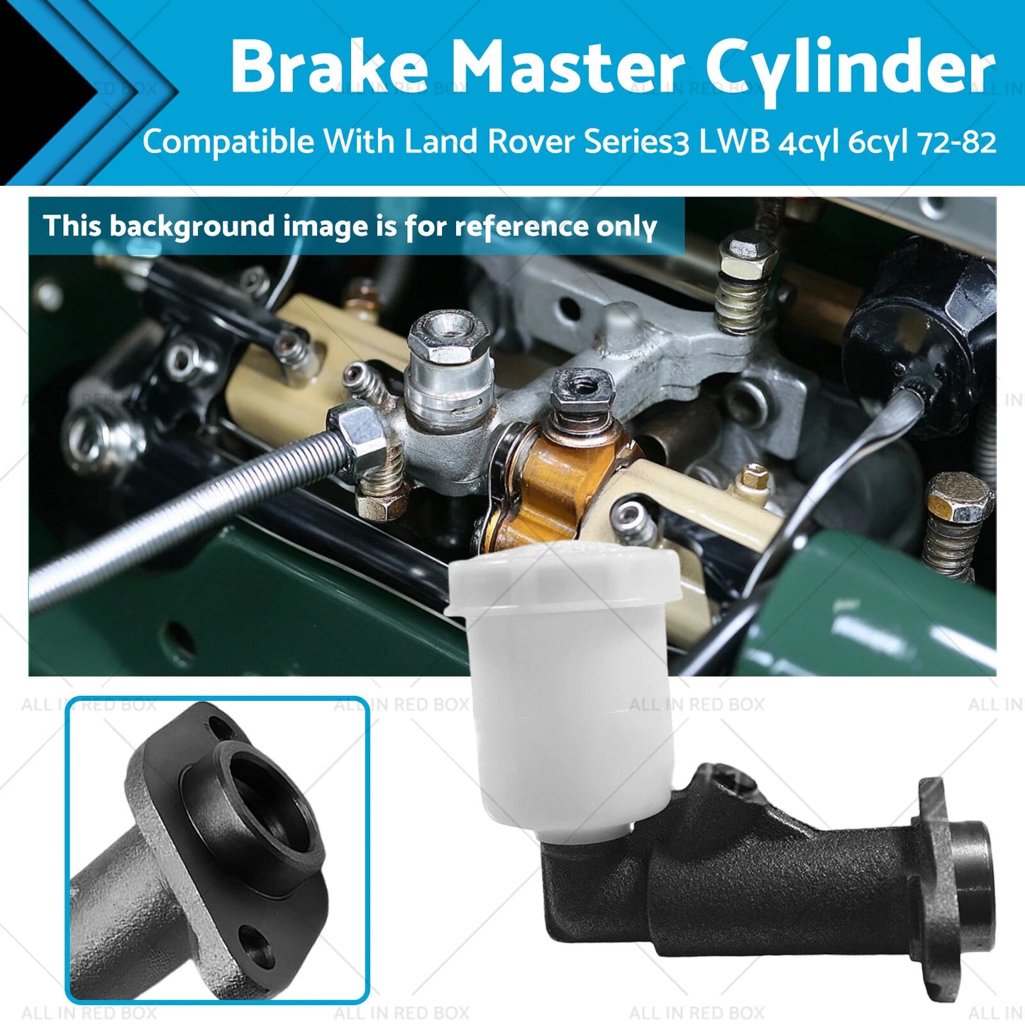 Brake Master Cylinder for Land Rover Series 3 LWB 4 Cyl (1972-1982)