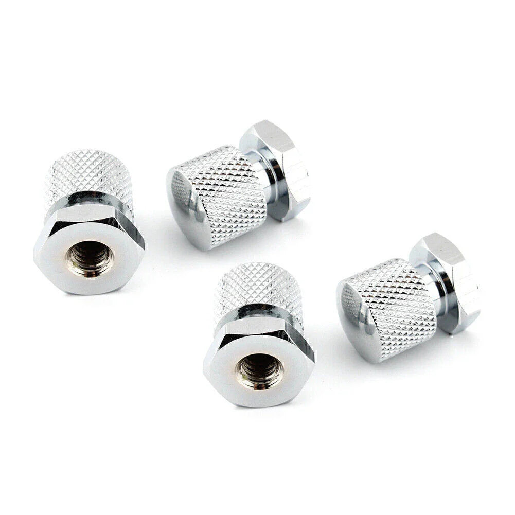 4 x Solo Seat Mounting Nuts 1/4"-20 for Harley Touring (2009-2023)