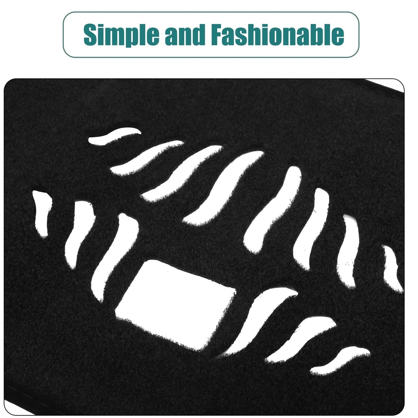 Dashboard Cover Black Polyester Non-slip Mat for Honda ZR-V (2023)