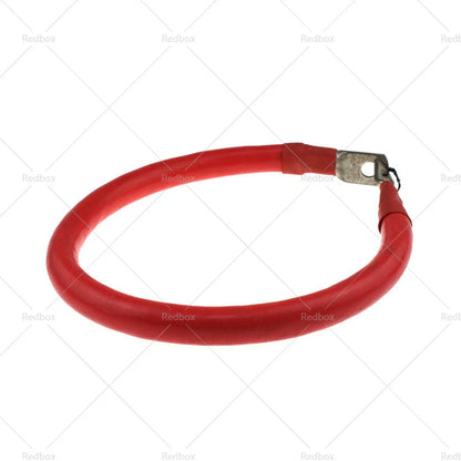 30cm 100A Battery Connector Lead DC Wire for 12V 24V Red & Black Cable